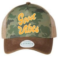 Good Vibes Retro Fun Legacy Tie Dye Trucker Hat