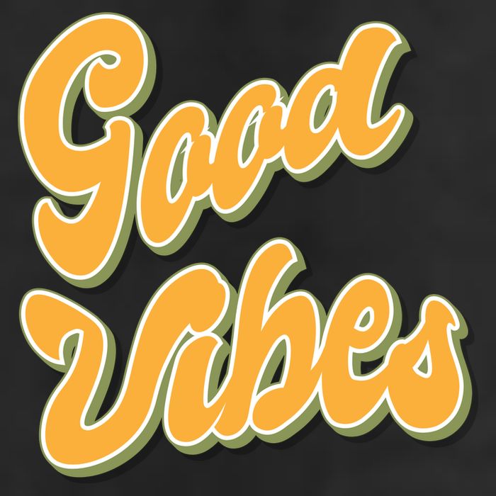 Good Vibes Retro Fun 7 Panel Mesh Trucker Snapback Hat
