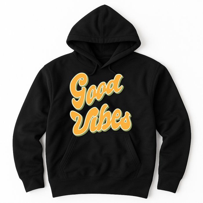 Good Vibes Retro Fun Hoodie