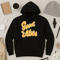 Good Vibes Retro Fun Hoodie