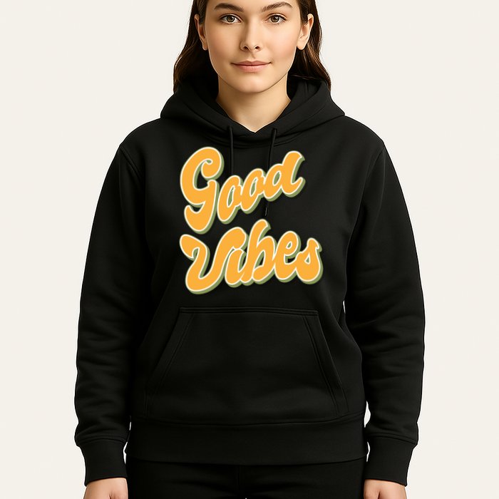 Good Vibes Retro Fun Hoodie