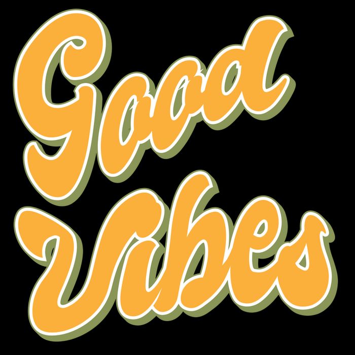 Good Vibes Retro Fun Hoodie