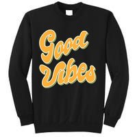 Good Vibes Retro Fun Sweatshirt