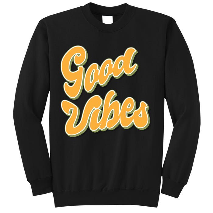 Good Vibes Retro Fun Sweatshirt