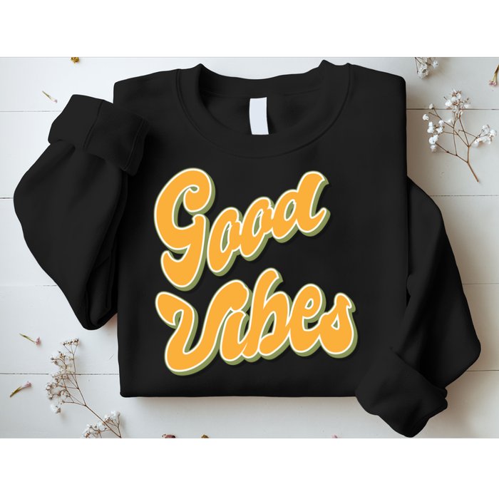 Good Vibes Retro Fun Sweatshirt