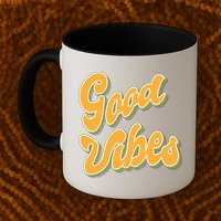 Good Vibes Retro Fun Mug