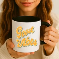 Good Vibes Retro Fun Mug