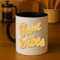 Good Vibes Retro Fun Mug