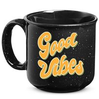 Good Vibes Retro Fun 15oz Campfire Ceramic Mug