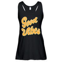 Good Vibes Retro Fun Ladies Essential Flowy Tank