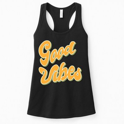Good Vibes Retro Fun Womens Tank Top