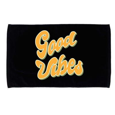 Good Vibes Retro Fun Microfiber Hand Towel