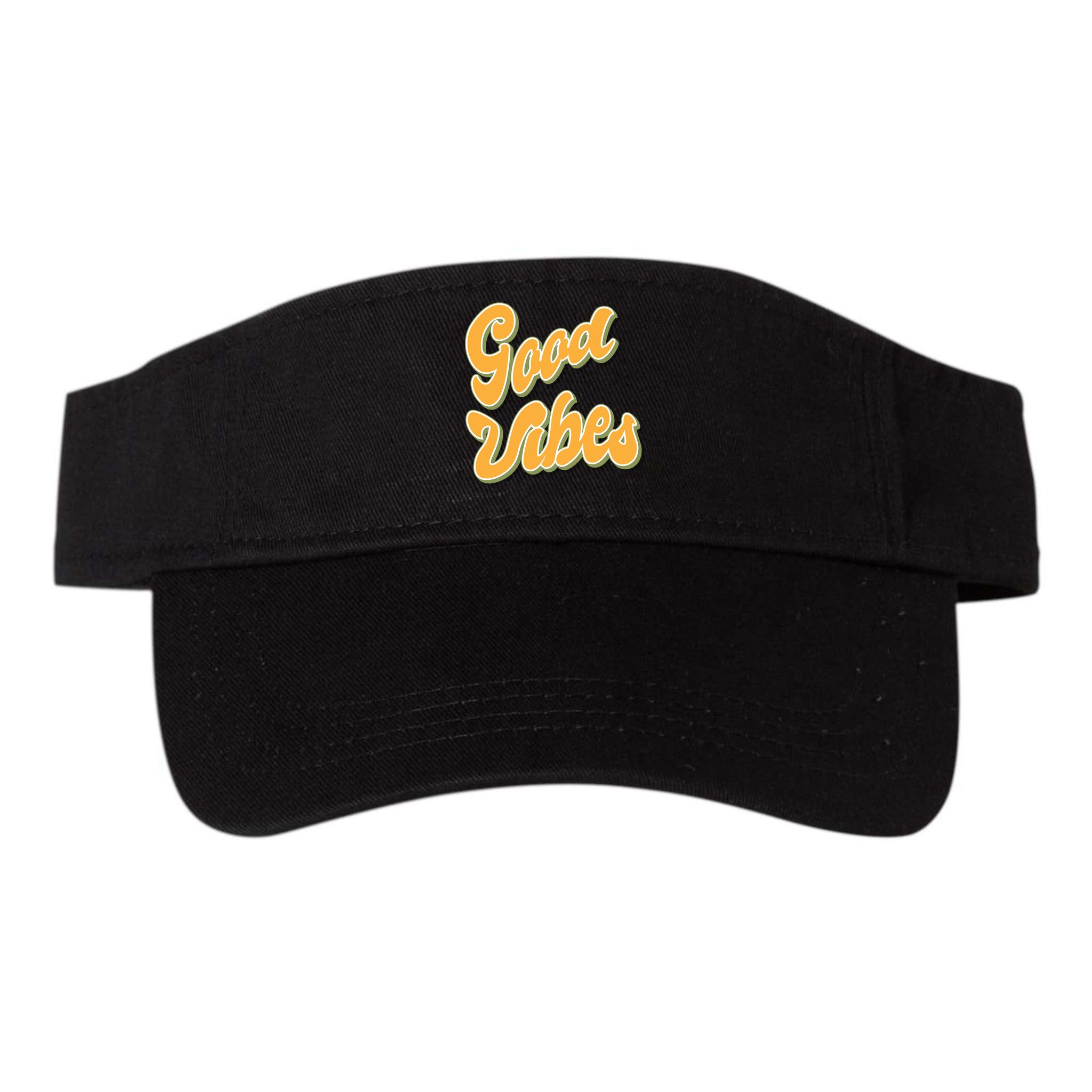Good Vibes Retro Fun Visor