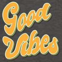 Good Vibes Retro Fun Vector Backpack