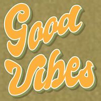 Good Vibes Retro Fun Garment-Dyed Women's Muscle Tee