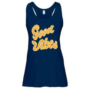 Good Vibes Retro Fun Ladies Essential Flowy Tank