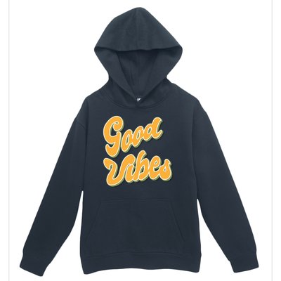 Good Vibes Retro Fun Urban Pullover Hoodie