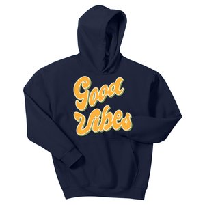 Good Vibes Retro Fun Kids Hoodie