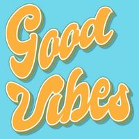 Good Vibes Retro Fun Womens T-Shirt