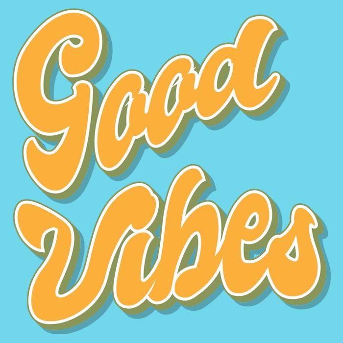Good Vibes Retro Fun Womens T-Shirt