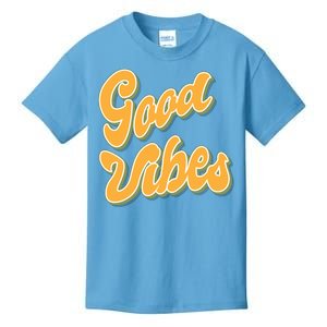 Good Vibes Retro Fun Kids T-Shirt