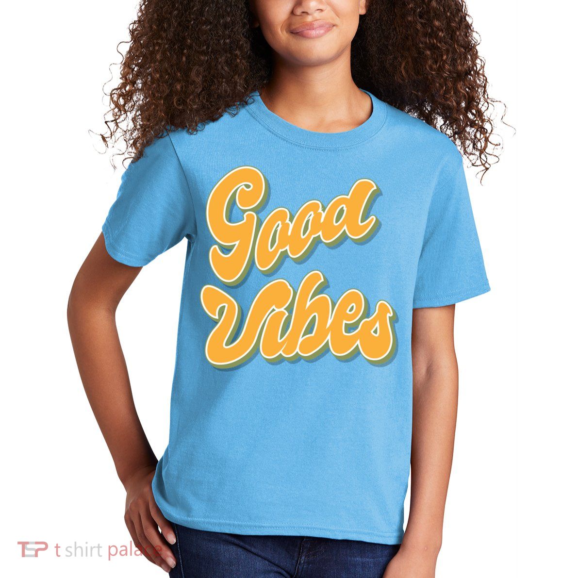 Good Vibes Retro Fun Kids T-Shirt