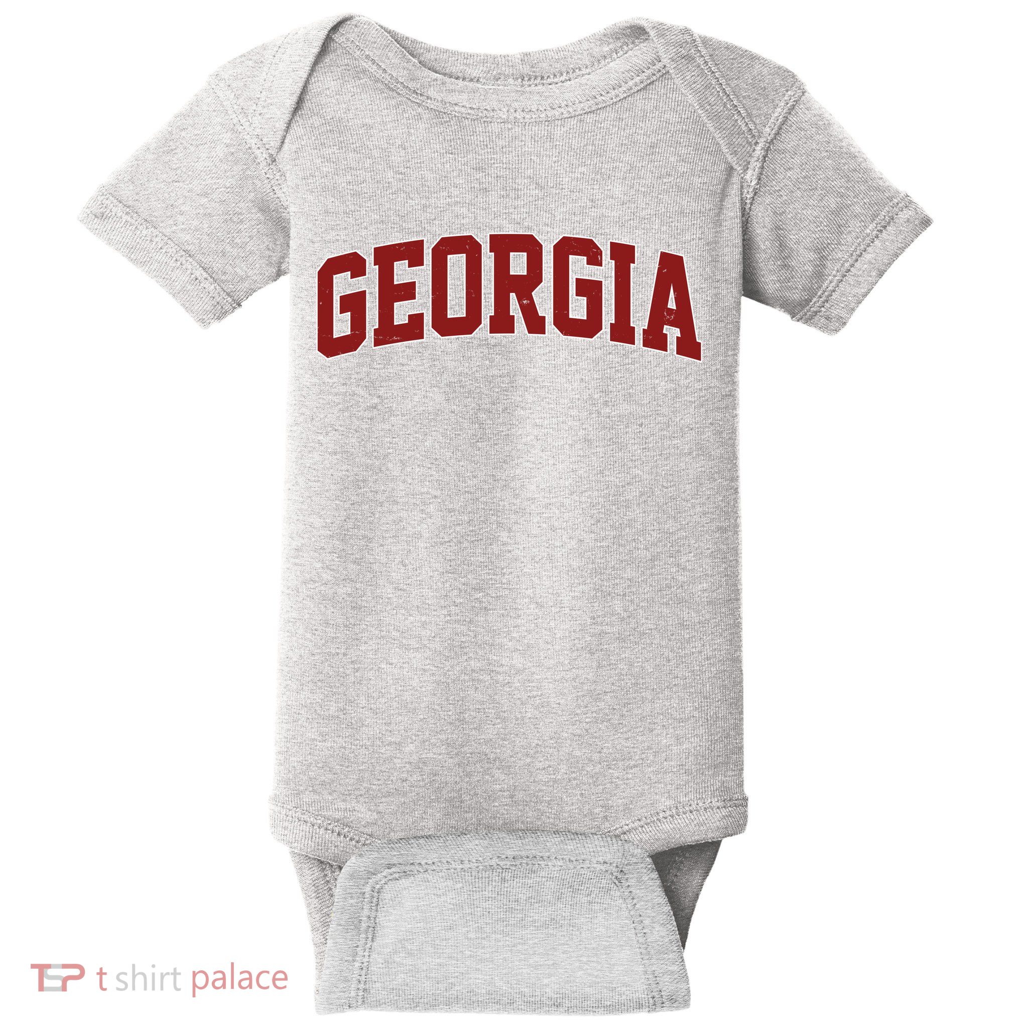 Georgia Vintage Sport Lover Baby Bodysuit