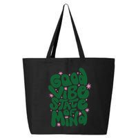 Good Vibe State Of Mind Retro Quote 25L Jumbo Tote