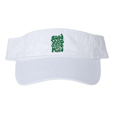 Good Vibe State Of Mind Retro Quote Visor
