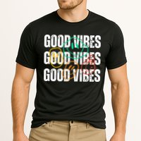 Good Vibes Smiley Retro Vintage Performance Shirt