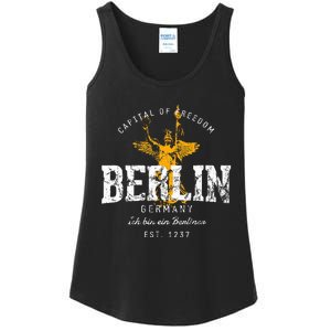 Germany Vacation Souvenir Berlin Ladies Essential Tank