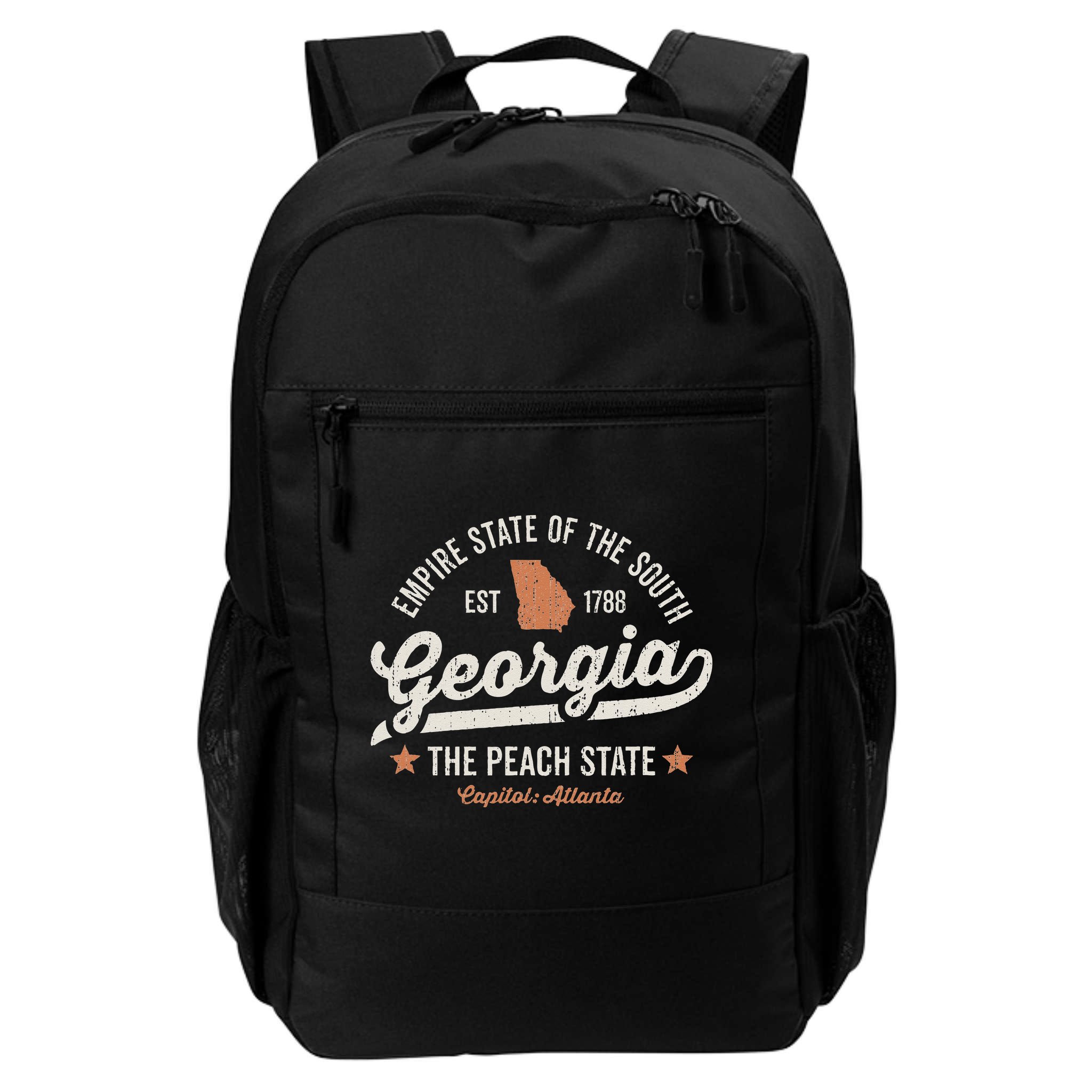 Georgia Vintage Sports Design The Peach State America Rough Backpack