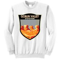 Goblin Valley State Park Utah Badge Vintage Sweatshirt