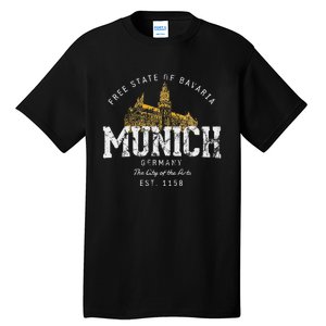 Germany Vacation Souvenir Munich Tall T-Shirt