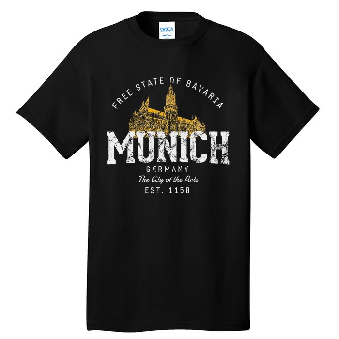 Germany Vacation Souvenir Munich Tall T-Shirt