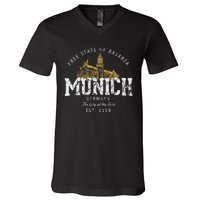 Germany Vacation Souvenir Munich V-Neck T-Shirt