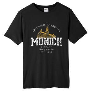 Germany Vacation Souvenir Munich Tall Fusion ChromaSoft Performance T-Shirt