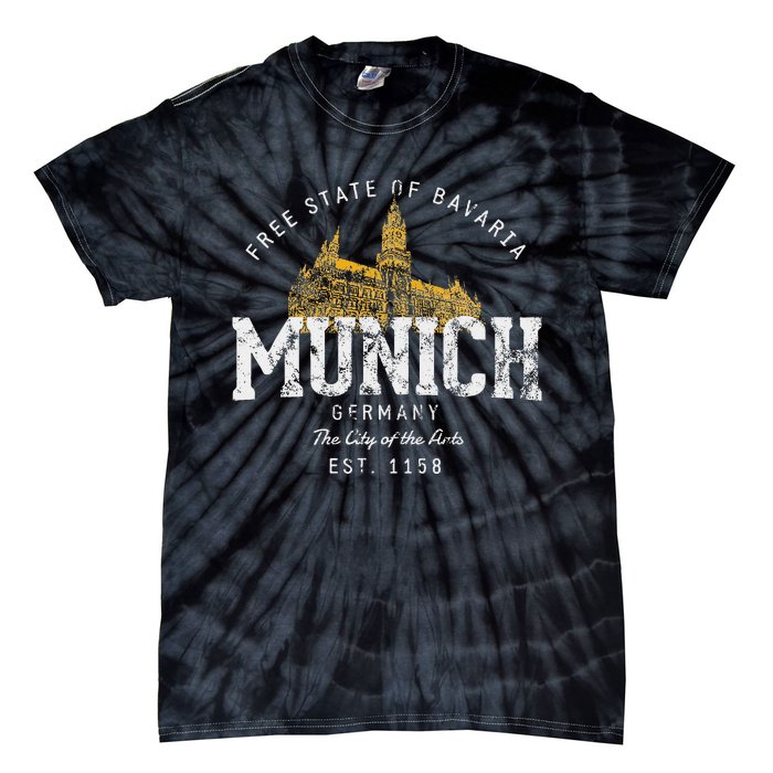 Germany Vacation Souvenir Munich Tie-Dye T-Shirt