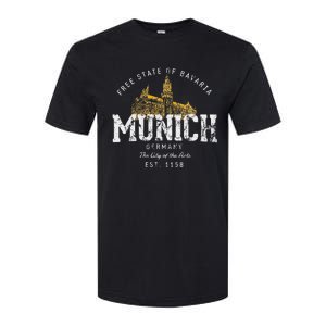 Germany Vacation Souvenir Munich Softstyle CVC T-Shirt