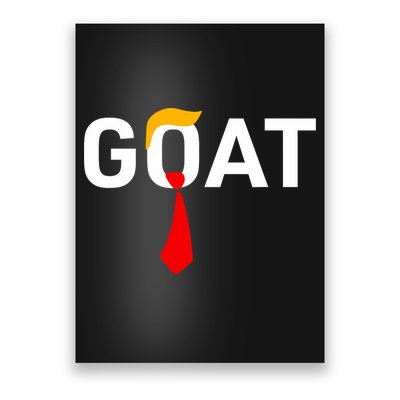 Goat Vote Trump 2024 Funny Support Republican Pro America Poster