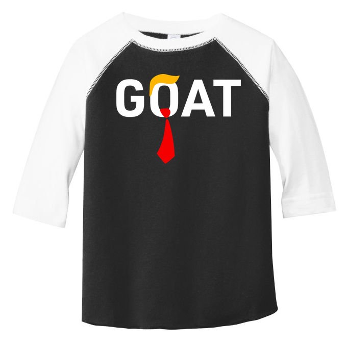 Goat Vote Trump 2024 Funny Support Republican Pro America Toddler Fine Jersey T-Shirt