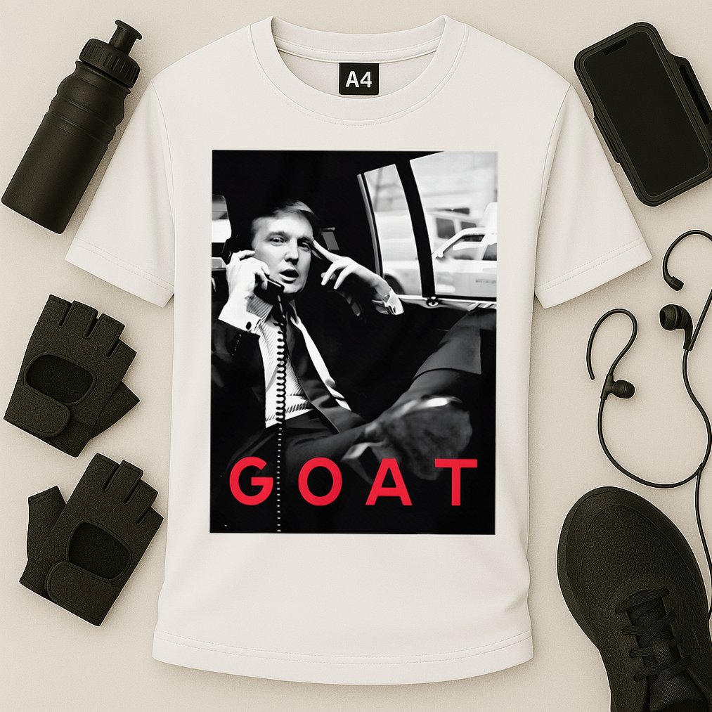 Goat Vote Trump 2024 Funny Support Republican Pro America Cooling Performance Crew T-Shirt