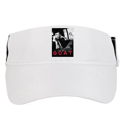 Goat Vote Trump 2024 Funny Support Republican Pro America Adult Drive Performance Visor