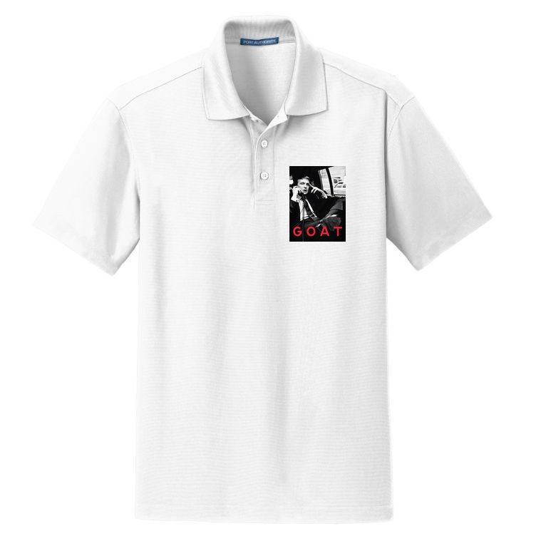 Goat Vote Trump 2024 Funny Support Republican Pro America Dry Zone Grid Polo