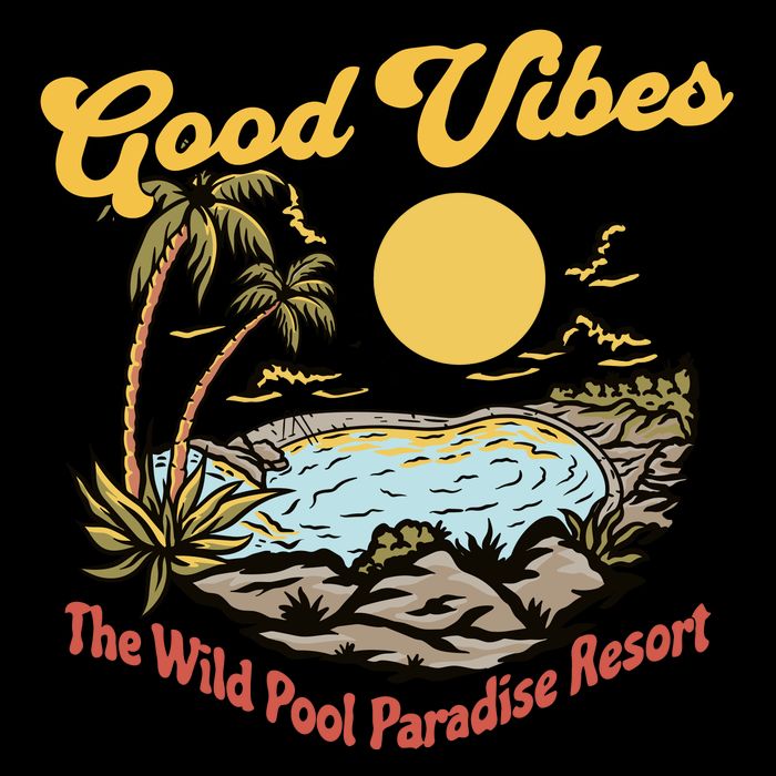 Good Vibes The Wild Pool Paradise Resort Performance Shirt
