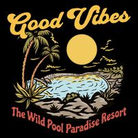 Good Vibes The Wild Pool Paradise Resort Sustainable Bucket Hat