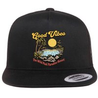 Good Vibes The Wild Pool Paradise Resort Flatbill Hat