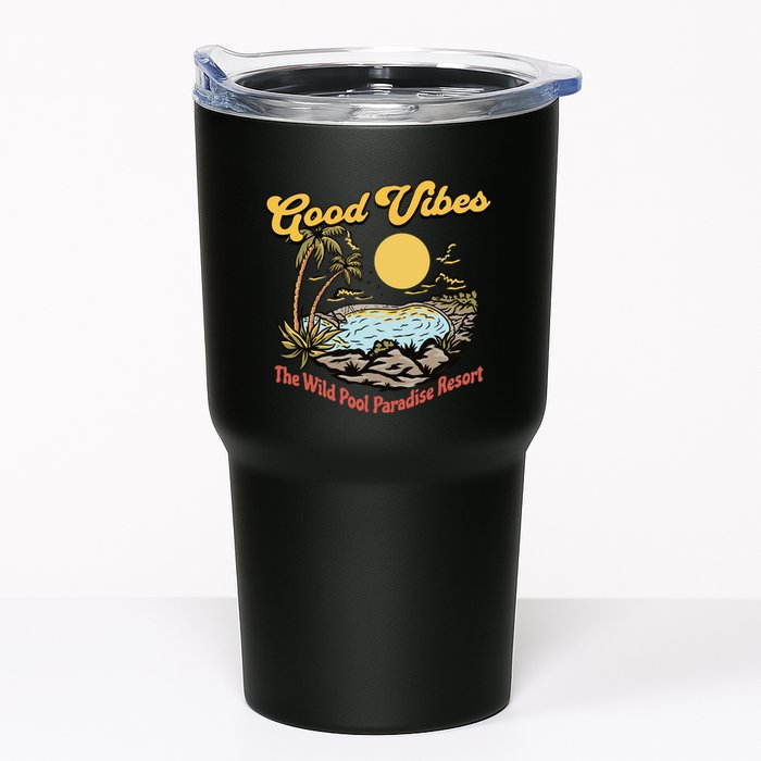 Good Vibes The Wild Pool Paradise Resort Tumbler