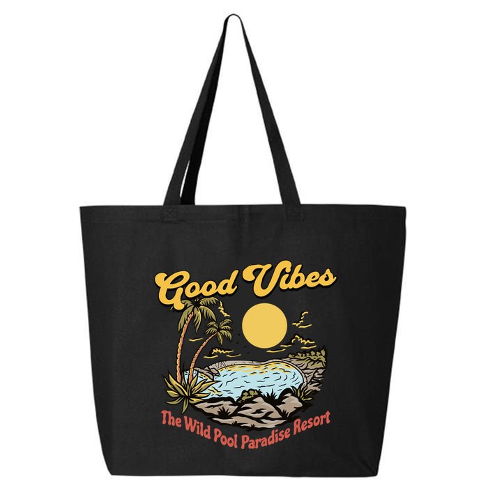 Good Vibes The Wild Pool Paradise Resort 25L Jumbo Tote