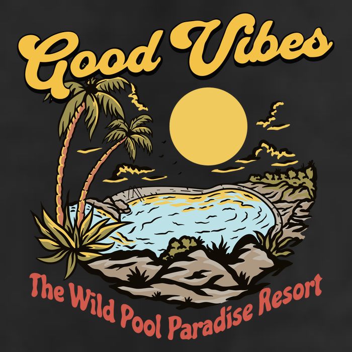 Good Vibes The Wild Pool Paradise Resort 25L Jumbo Tote